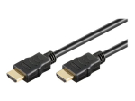 goobay Series 2.0 HDMI Kaabel Ethernetiga 15m Must