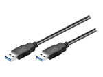 goobay USB-kaabel 50cm Must