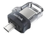 SanDisk Ultra Dual 128GB USB 3.0 / micro USB m&auml;hipulber H&otilde;bedane