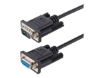 StarTech.com 3m RS232 seriaalne Null Modeemi Kaabel, Crossover Seriaalkaabel w/Al-Mylaar Kiletusega, DB9 Seriaalkaabel COM Port Kaabel Naisest Mehe...