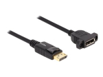 Delock DisplayPort Kabel 1m Must