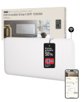 Mill N&auml;htamatu Nutikas WiFi K&uuml;ttekeha PA1000WIFI4 Paneelk&uuml;ttekeha 1000 W Sobib tubadele kuni 12-16 m&sup2; Valge IPX4