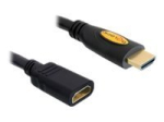 Delock High Speed HDMI with Ethernet HDMI Pikenduskaabel koos Ethernetiga 5m