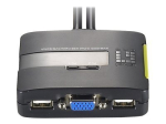 LevelOne KVM-0223 KVM/Audio-Switch Desktop