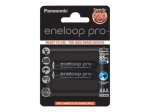 Panasonic Eneloop Pro AAA Laetavad Patareid 930mAh 2 Pakk