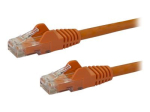 StarTech.com 50cm CAT6 kaabel - oranž snagless CAT 6 juhe - 100W RJ45 UTP 650MHz Category 6 v&otilde;rgupaariside UL/TIA (N6PATC50CMOR) CAT 6 mitte eemald...