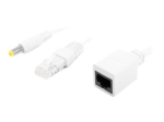 Lanberg AD-POE-0015-W Toiteallikas + PoE Splitter v&auml;line valge