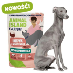ANIMAL ISLAND Everyday Monoprotein Turkey - niiske koeratoit - 300g