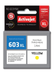 Activejet AE-603YNX tint (asendus Epson 603XL T03A44 jaoks; Supreme; 14 ml; kollane)