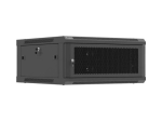 Langberg Seinale paigaldatav paigalduskabiin 19" 4U 600X600 WF01-6604-23B Must