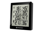 Bresser Temeo Higro Quadro Thermo-higromeeter Juhtmevaba sise/v&auml;line must