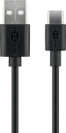 Goobay USB-C laadimis- ja s&uuml;nkroonimiskaabel 45735 USB-C to USB-A