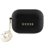 Guess GUAP2PGEHCDK AirPods Pro 2 (2022/2023) &uuml;mbris Fixed Glitter Heart Diamond Charm / must