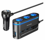 Swissten autolaadija 2x USB-C PD / 1x USB-A QA 3.0 / 3x CL