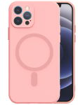 Mocco MagSilicone Soft Back Case silikoonkott Apple iPhone 14 Plus jaoks roosa