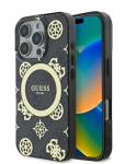 Guess IML Peony On 4G Background MagSafe tagakaas Apple iPhone 16 Pro jaoks