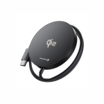Swissten MagPuck Qi2 juhtmevaba laadija 1.5m (MagSafe &uuml;hilduv)