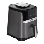 Tefal Easy Fry Silence EY551HE0 frituur &Uuml;ksikelemendi 5 L &Uuml;ksindiseisev kuum &otilde;hu frituur Must, Hall, Roostvabal t&auml;hendus