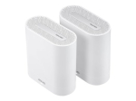 Asus Wifi 6 802.11ax Tri-band Business Mesh System EBM68 (2-Pack) 802.11ax 4804 Mbit/s 10/100/1000 Mbit/s Mesh Support Yes MU-MiMO No No mobile bro...