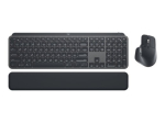 LOGITECH MX Keys Combo ettev&otilde;ttele klaviatuuri ja hiire komplekt tagavalgustusega juhtmevaba Bluetooth LE QWERTY US rahvusvaheline grafiit (US)