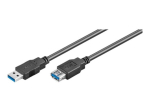 goobay USB pikenduskaabel 5m must