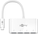 Goobay USB-C kuni 4x USB-A 3.0 hubi adapter