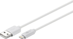 Goobay Lightning kaabel 1m valge MFi
