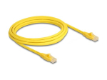 DeLOCK CAT 6a &Uuml;martorudega V&otilde;rgukaabel (UTP) 3m Kollane