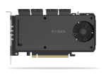 ICY DOCK ExpressSlide salvestuspakett PCIe 4.0 x4 PCIe 4.0 x16 (NVMe)