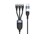 Conceptronic ETTA06B15C USB A/USB C 3 x USB C 1.5m kaabel