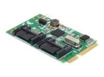 DeLOCK MiniPCIe I/O PCIe t&auml;issuuruses 2 x SATA 6 Gb/s salvestuskontroller