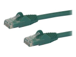 StarTech.com 1m CAT6 kaabel - Roheline takistamata CAT 6 v&otilde;rgupatch-kaabel - 100W RJ45 UTP 650MHz kategooria 6 UL/TIA sertifitseeritud