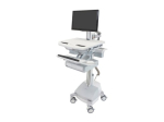 Ergotron StyleView Mobile Cart with Wheels for LCD-ekraan/klaviatuur/hiir/CPU/s&uuml;learvuti/v&auml;rvikoodilugeja kuni 24