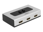 DeLock HDMI 2 Porta Manuaalne Video/Heli l&uuml;liti
