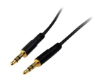 Startech 3,5mm audio kaabel - 10 jala - &otilde;huke - M / M - AUX kaabel - mees-mees audio kaabel - AUX juhe - k&otilde;rvaklappide kaabel - abikaabel (MU10MMS) A