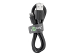 goobay USB Type-C Kaabel 10cm Must