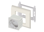 Delock Easy 45 - Toitepesa - 1 pesa - valge, RAL 9003