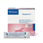 VIRBAC Megaderm rasvhapped nahka ja karvastust toetavad - koerade toidulisandid - 28x8ml