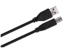 Gembird 3m USB 2.0 A/B M USB kaabel must