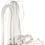 Curl Enhance Satin Curling Ribbon Ivory - Hair curling set