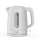Adler Veski AD 1380w Elektriline 2200 W 1 L Pol&uuml;prop&uuml;leen 360&deg; p&ouml;&ouml;rdava alusega Valge