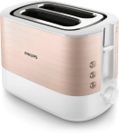 Philips Viva Collection HD2638/11 Toaster 950W Roos, Valge
