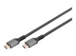 DIGITUS HDMI Kaabel Ethernetiga 1m Must