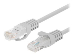 Lanberg CAT 5/5e varjestamata 7.5m patch-kaabel hall RAL7035