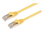 Prokord CAT 6a S/FTP 2m Kollane v&otilde;rgukaabel