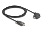 DeLOCK USB 2.0 USB Type-C Kaabel 2m Must