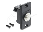 Delock Contact and Push Button Black