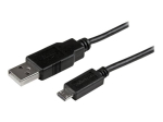 StarTech.com 15cm 6in Mobiillaadimise s&uuml;nkroonimine USB &otilde;huke Micro USB kaabel telefonidele ja tahvelarvutitele A Micro B-ni - M/M - &Otilde;huke Micro US...