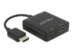 DeLOCK 4K kompaktne HDMI audio signaali eraldaja