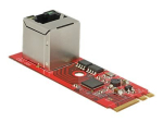 DeLock M.2 Kaardi V&otilde;rgu Adapter 1Gbps